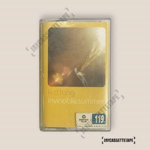 K.D.Lang – Invincible Summer เทปเพลง เทปคาสเซ็ท Cassette Tape