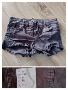 กางเกงยีนส์ขาสั้น (รหัสA951--A999) กางเกงยีนส์ขาสั้นมือสอง เอว 22"++ ถึง 30" สไตล์เกาหลี
