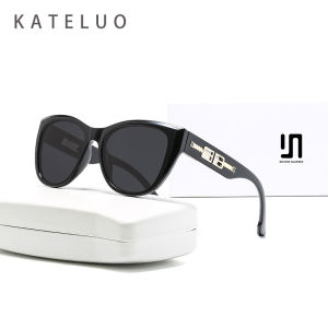 Kateluo Thời Trang Womens Kính râm vuông Với Uv400 Bảo Vệ Cho Lái Xe Du Lịch Ngoài Trời Z5258