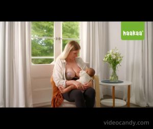 Haakaa Shell Wearable Silicone Manual Breast Pump 1/2-Pack (2 Sizes)