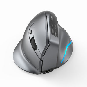 F-26C Gamer Mouse Ergonomicเมาส์สําหรับเล่นเกมแนวตั้ง 6/8 ปุ่ม 2.4Gชาร์จตรงเม้าส์สําหรับPCแล็ปท็อปOffice Home