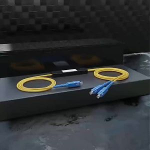 SC UPC1X2 PLC Singlemode Fiber Optical Splitter SC/UPC PCL Splitter Computer Cable Sleeve PLC Splitter