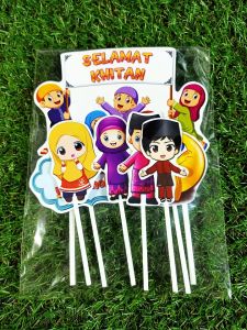 Topper cake khitanan hiasan kue