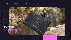 OUKITEL RT9 4G Rugged 11000mAh tablet 10.1HD+IPS Display 24GB(6GB+18GB) +256GB T606 Tablet PC Android 14