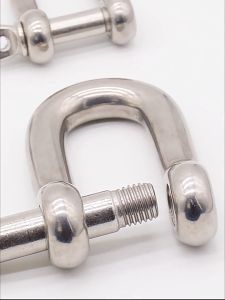 Ma ní chữ U Inox 304 [ Ø 22mm ] - Tải trọng 2.200 kg - Không han rỉ sáng bóng