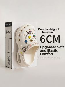 Agsdon | Anti-Slip Anti-Odor Increase Height Beach Sandals