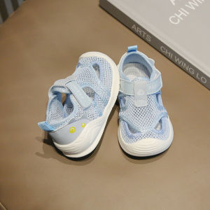 Spring Summer Baby Walking Shoes Breathable Single Net Soft Bottom Crawler Shoes Boys Girls Toddler Shoes Anti-Slip Rubber