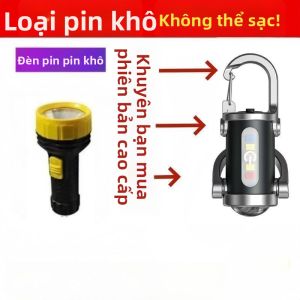 BEIDIANNI | Sạc và Đèn Pin Đa Năng Kích Thước Nhỏ Màu Đen