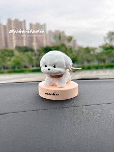 Car Interior Decor Cute Couple Dog Sculpture Aromatherapy Perfume Birthdays Gifts for Men And Women without Fire