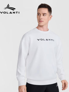 VOLANTI | Round Neck Sport Sweatshirt Long Sleeve
