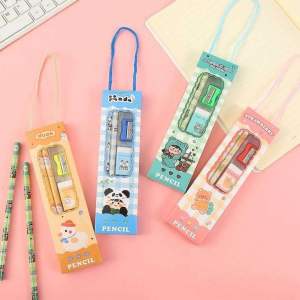 5 Set Cartoon Stationery Gift Set (5 Items each)