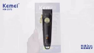 Alat Cukur Rambut Kemei KM-2371 KM-2372 Hair Clipper Professional Electric Cordless Trimmer Detailer Haircut Machine Mens Mesin Cukuran Area Sensitif Jenggot Kumis KM 2371 2372