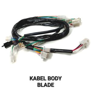 Kabel Body Blade - Cable Cabel Tali Seling Harness Wire Body Bodi Utama Set Komplit Honda Blade 110 Lama Old