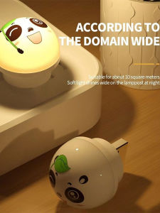 Smart Voice Control Night Lamp USB Sound Controlled LED Plug-In Sensing Table Lamp Bedside Light Small Night Light