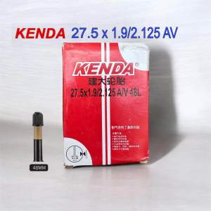 Kenda Săm xe đạp 27.5x1.9/2.125 AV 48mm. Ruột xe đạp địa hình Kenda Size bánh 27.5 inch.