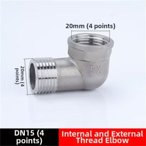 304 Stainless Steel 90 Degree Elbow Water Heating Fittings