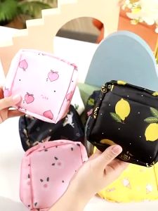 Women Sanitary Napkin Waterproof Storage Bag Girls Travel Makeup Pouch Multi Function Travel Storage Bag