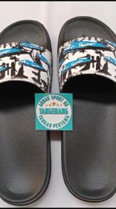 Sandal Selop OFFTHEWALL Pria Wanita Free Paperbag / Sandal Abstrak / Sandal Slip On