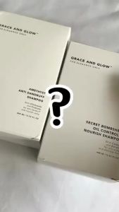 GRACE AND GLOW SHAMPOO 400 ML SECRET BOMBSHELL OIL CONTROL AMETHYST ANTI DANDRUFF SAMPO HAIR CARE PERAWATAN RAMBUT
