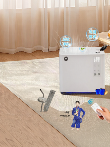 YIWU | AI Voice Intelligent No-Need-Tipping Tea Bucket Filter Evaporation Purification