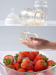 TEN-M JOURNEY Baby bottle cleaner tableware cleaner fruit and vegetable cleaner plant-based newborn baby cleaning liquid 400ml.