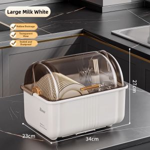 Kitchen Chopsticks and Bowls Drain Water Organizer
