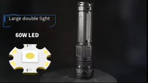 Sáng đèn pin LED mạnh mẽ nhất Đèn pin sạc USB Đèn pin công suất cao Đèn pin đèn lồng cầm tay cho cắm trại