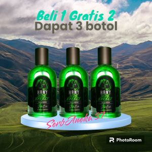 BELI 1 GRATIS 2 DAPAT 3 BOTOL PARFUM HRNY SIDE EFFECT MR CRUSH HRNY STAYCATION MR CRUSH BLACK PARFUM PRIA TERATAS TAHAN LAMA