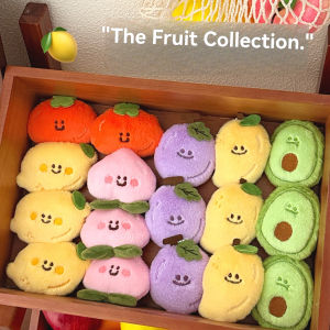 1/8 Pcs Fruit Plush Pendant Cute Versatile Pendant Keychain Backpack Small Pendant
