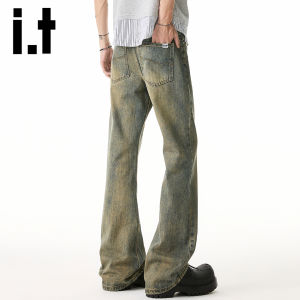izzue | Quần Jeans Nam Phong Cách Thoáng Mát Dạng Xòe