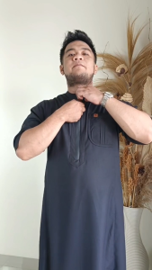 Jubah Pria Z-tri Muslim Kekinian Bahan Premium Katun Exclusive