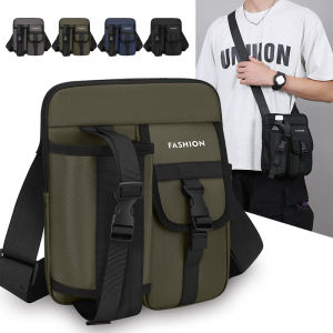 Túi Đeo Chéo Thể Thao Ngoài Trời Đa Năng Cho Nam Nhiều Ngăn Đựng Đồ Đa Năng Thời Trang Thường Ngày Túi Đeo Vai Đơn