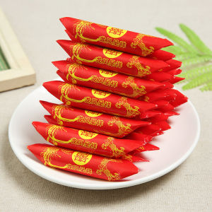 Traditional Beijing Crispy Shrimp and Peanut Candy 500g Approx. 44 Pieces Red Wedding Celebration Confectionery by Wellcome Weiye