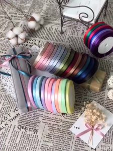 [HCM] [1 Cuộn] Ruy băng lụa cuộn dài 22m bản rộng 1cm đủ màu sắc -Cozy520