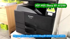 Hộp mực Sharp BP-AT200 có CHIP dùng máy photocopy Sharp BP-20M22 / BP-20M24 / BP-20M24 / BP-20M31