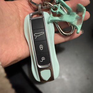 Porsche Key Shell Cover for Cayenne 718 Macan Panamera Taycan 911 Car Key Case Modification Simple Style Driving Personal Accessories