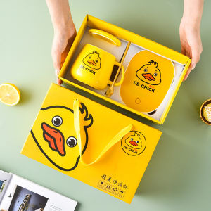 Smart Ceramic Warm Cup: A 55 Degree Constant Temperature Insulated Milk Heater