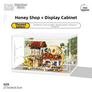 Loz | Folding Street View Grocery Store Intelligent Toy Brick