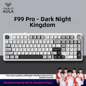 AULA-MOJING | Three Mode Wireless Mechanical Keyboard for Gaming and Office