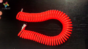 （Fast delivery） Air Compressor Hose PU Red Spring Tube Pneumatic Hose 3Meter /6Meter /12Meter