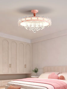 OUCHAO | Elegant Crystal Ceiling Light Eye Protection Decorative