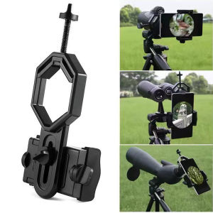 Universal Phone Photography Clip Stand Telescopic Microscope Astronomical Telescope Bifocal Monocular Sight Diameter 25-48mm