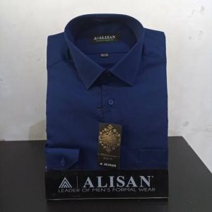 kemeja alisan polos premium kualitas lengan panjang