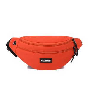 Womens Running Phone Bag 2023 New Sport Bag Large Capacity Single Shoulder Crossbody Bag Casual Style Nylon Fabric Zipper Closure