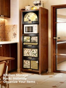 MEISD | Gap-filling Wall-leaning Kitchen Slim Storage Rack