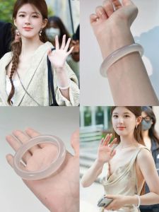 QINGXIANGTAI | Natural White Agate Womens Bracelet