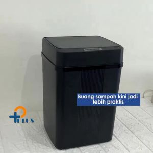 Tempat Sampah Digital 12/18 Liter Smart Trashcan Tempat Sampah Pintar Tutup Buka Cerdas Otomatis Tutup Buka Cerdas Otomatis