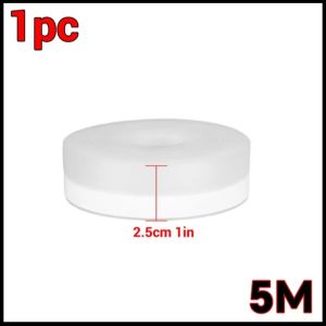 Silicone Weather Stripping Seal Door Tape  Weatherproof Soundproof for Door Frame or Window Bathroom Shower Glass Gaps