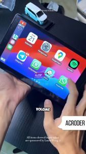 CAMERA MOBIL Acroder Head Unit Android 10 Inch Carplay Layar Sentuh Radio Mobil Pemutar Video Multimedia