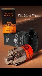 Mark Him Perfume Lelaki EDP 100ml – Minyak Wangi Lelaki Murah Tahan Lama | Bau Kayu Pedas Buah Manis | Perfume Lelaki Popular Harian Berkualiti Tinggi